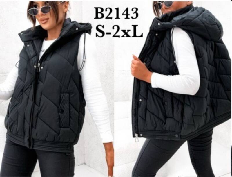 Kamizelka damskie Roz S-2XL, 1 Kolor Paczka 4 szt